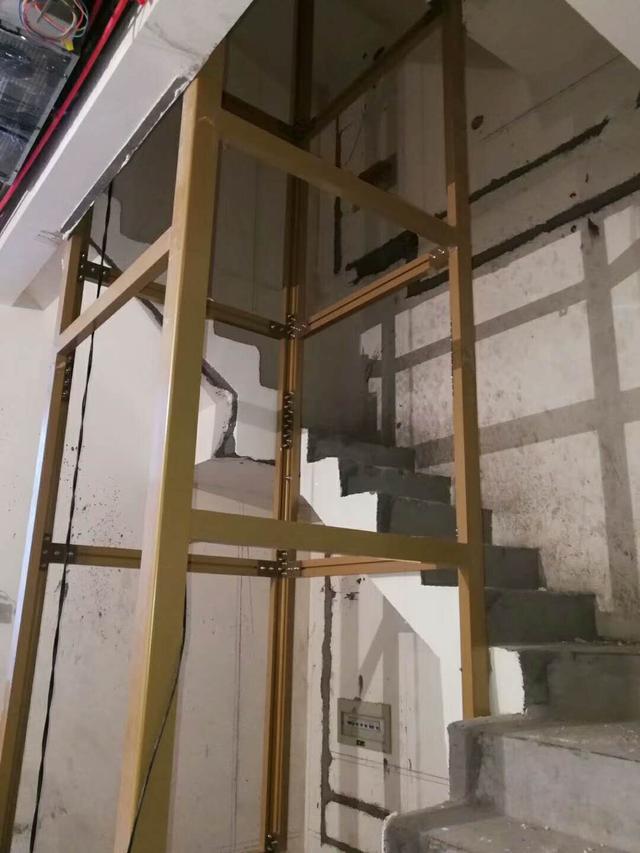 业主自建土建井道 家用电梯井道预留位置通常比较紧张,传统的砖混